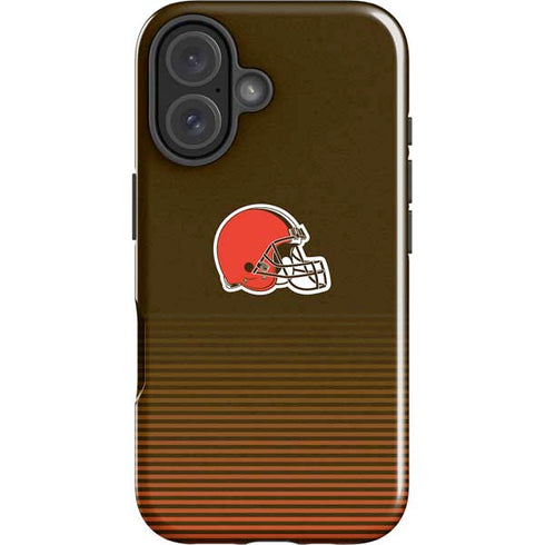 NFL Cleveland Browns Breakaway iPhone 16 Impact Case